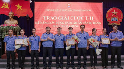 VKSND tỉnh Quảng Ngãi tổ chức thành công cuộc thi "Kỹ năng xây dựng báo cáo án dân sự bằng sơ đồ hoá chứng cứ" năm 2026