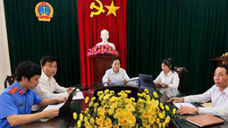 VKSND khu vực 4 (Hà Tĩnh) tham gia phiên họp xét rút ngắn thời gian thử thách của án treo 