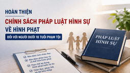 Hoàn thiện chính sách pháp luật hình sự về hình phạt đối với người dưới 18 tuổi phạm tội