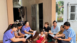 VKSND khu vực 1 (Lai Châu) phối hợp tuyên truyền Nghị quyết số 205/2025/QH15 tại xã Khun Há