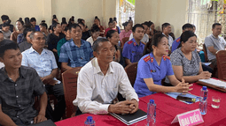 VKSND khu vực 3 (Sơn La) tuyên truyền Nghị quyết số 205/2025/QH15 tại bản Hồng Nam, xã Chiềng Khoong