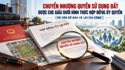 Chuyển nhượng quyền sử dụng đất được che giấu dưới hình thức hợp đồng ủy quyền và vấn đề bảo vệ lợi ích công