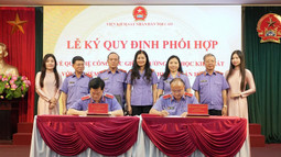 Trường Đại học Kiểm sát và Vụ Kiểm sát giam giữ và thi hành án hình sự ký quy định phối hợp về quan hệ công tác
