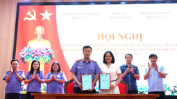 Hải Phòng: VKSND khu vực 9 ký Quy chế phối hợp với Đảng ủy xã Thái Tân nhằm tăng cường đấu tranh phòng, chống tội phạm trên địa bàn