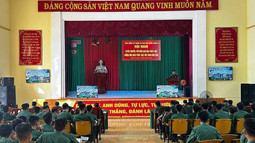 VKSQS khu vực Quân đoàn 34 tuyên truyền, phổ biến giáo dục pháp luật 