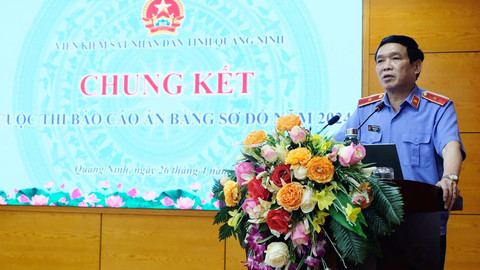 VKSND tỉnh Quảng Ninh tổ chức Chung kết cuộc thi “Báo cáo án bằng sơ đồ” năm 2024