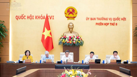 Ủy ban Thường vụ Quốc hội xem xét, thông qua dự thảo Nghị quyết về Chương trình lập pháp năm 2027