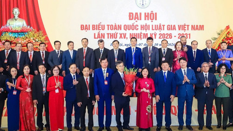 Đại hội đại biểu toàn quốc Hội Luật gia Việt Nam lần thứ XV thành công tốt đẹp