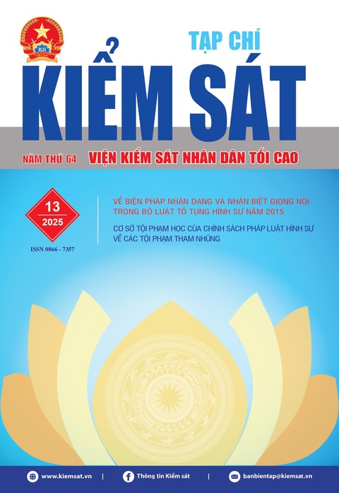 Giới thiệu Tạp chí Kiểm sát số 13/2025