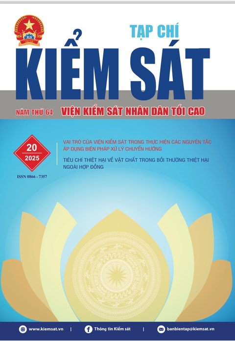 Giới thiệu Tạp chí Kiểm sát số 20/2025