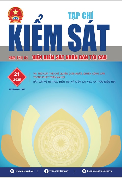 Giới thiệu Tạp chí Kiểm sát số 21/2025