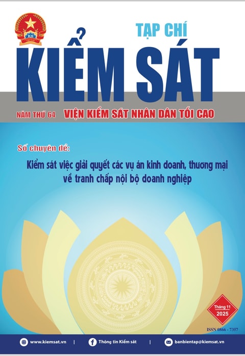 Giới thiệu Tạp chí Kiểm sát số chuyên đề