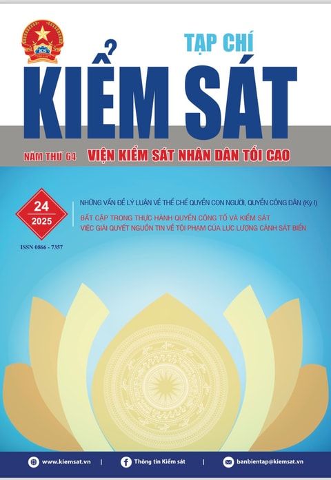 Giới thiệu Tạp chí Kiểm sát số 24/2025