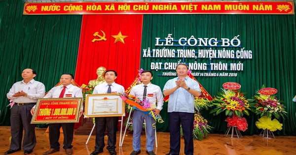 Xã Trường Trung (Thanh Hóa): Khát vọng nông thôn mới