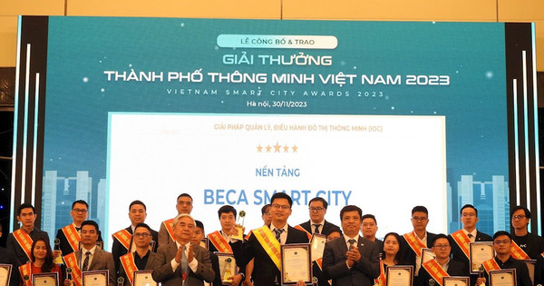 กลายเป็น IDC และ VNTT ได้รับรางวัลในช่วงรางวัล “Vietnam Smart City 2023”