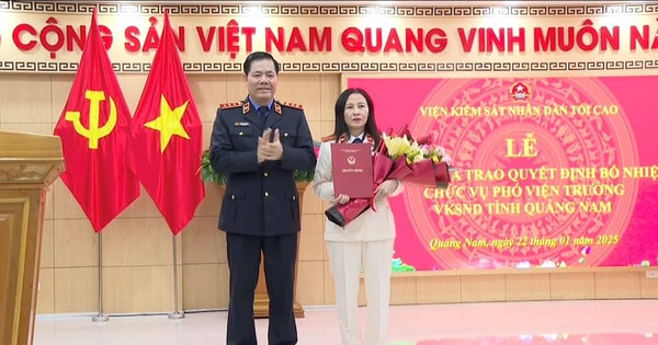 VKSND tỉnh Quảng Nam có tân Phó Viện trưởng