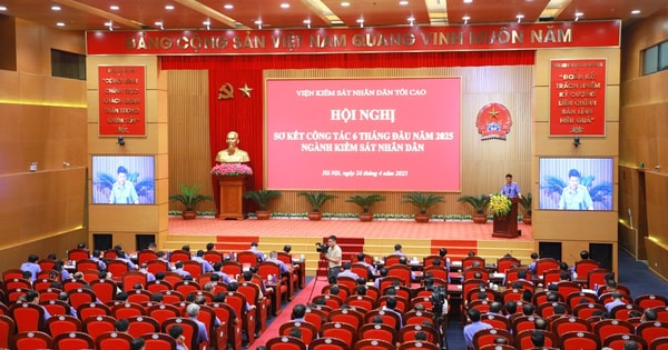 VKSND tối cao tổ chức Hội nghị sơ kết công tác 6 tháng đầu năm 2025